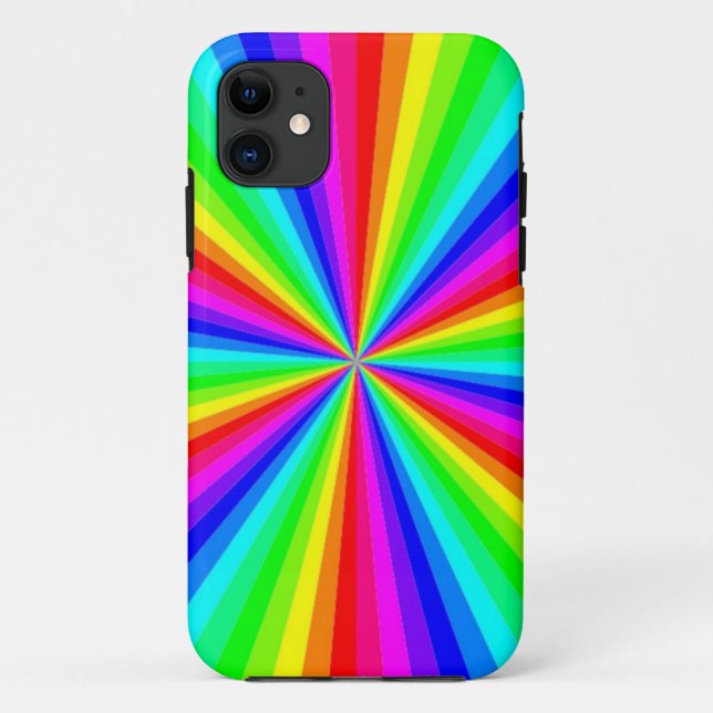 PINWHEEL RAINBOW Case-Mate iPhone CASE (Back)