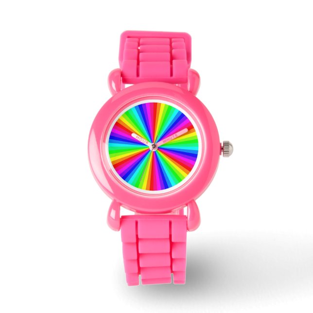 PINWHEEL RAINBOW WATCH (Front)