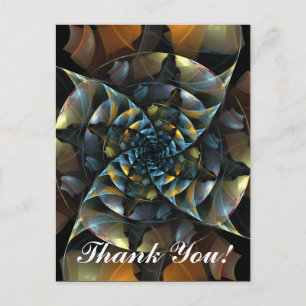 Pinwheel Thank You Postcard