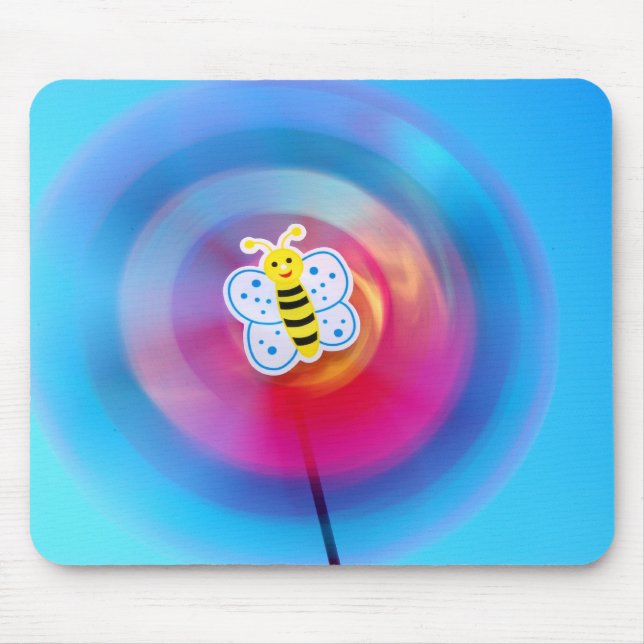 Pinwheel toy mousepad (Front)