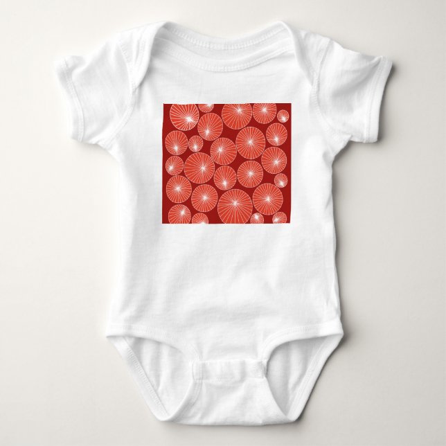 Pinwheels  baby bodysuit (Front)
