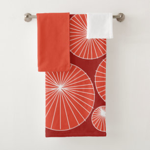 Pinwheels  bath towel set