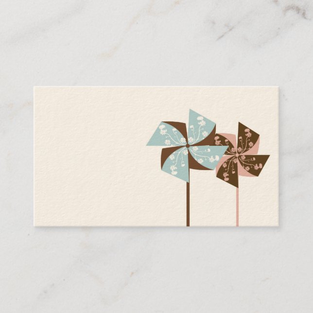 Pinwheels Business Card (Front)