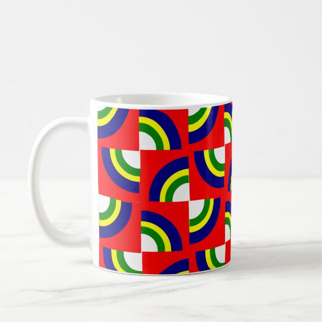 Pinwheels  coffee mug (Left)