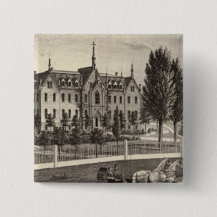 Pio Nono College & Normal School 15 Cm Square Badge