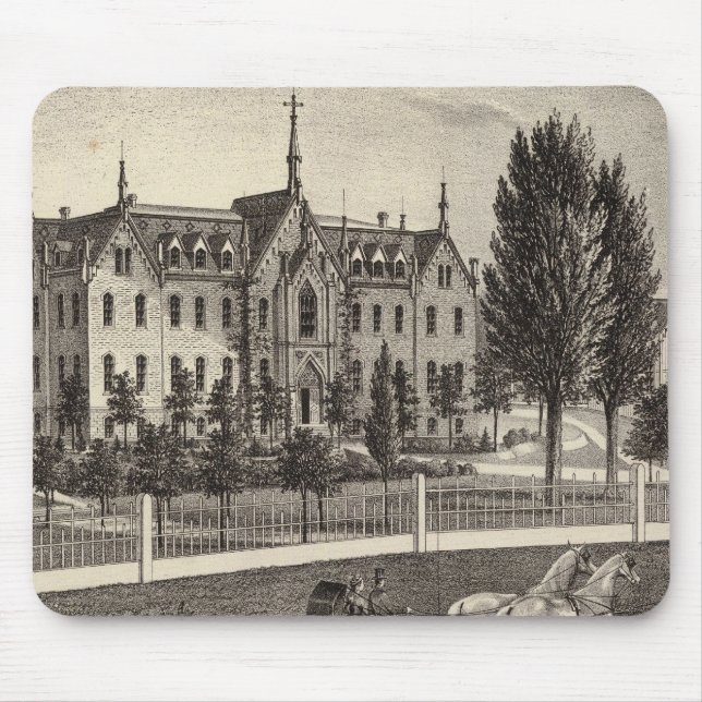 Pio Nono College & Normal School Mouse Pad (Front)