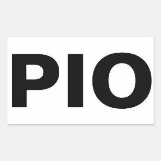 PIO: sheet of rectangular stickers by ALXSw