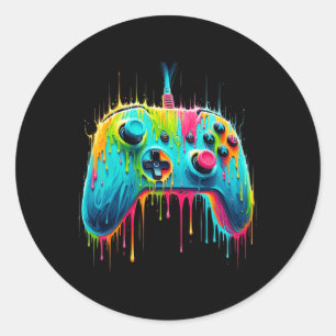 Pion For Gaming Gamer Graphic Design Classic Round Sticker