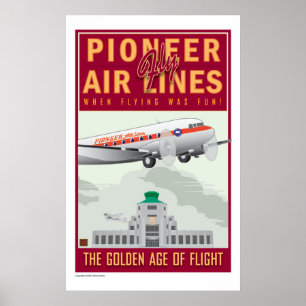 Pioneer Air-Poster Poster