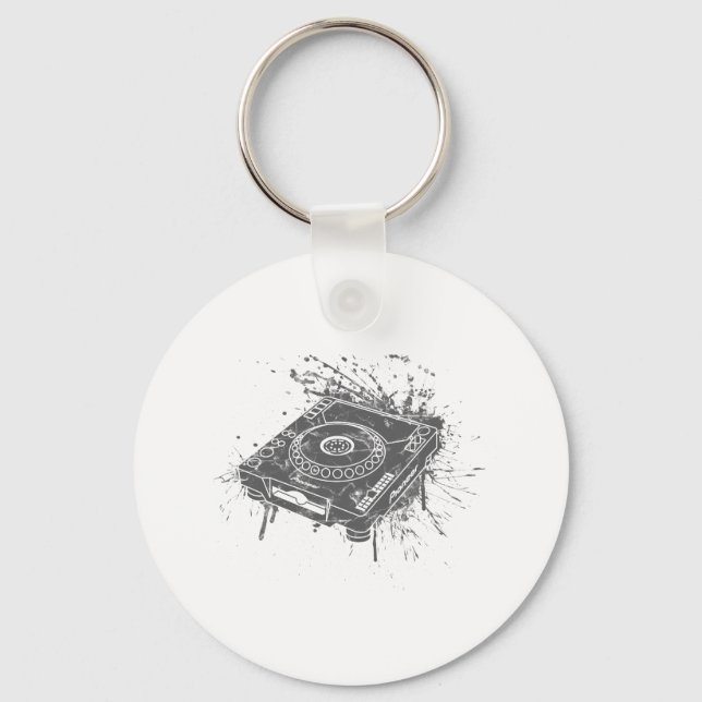 Pioneer CDJ-1000 Graffiti Key Ring (Front)