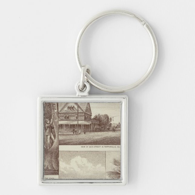 Pioneer Land Co tract, Porterville Key Ring (Front)