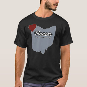 PIONEER Ohio OH City State USA Cute Souvenir T-Shirt