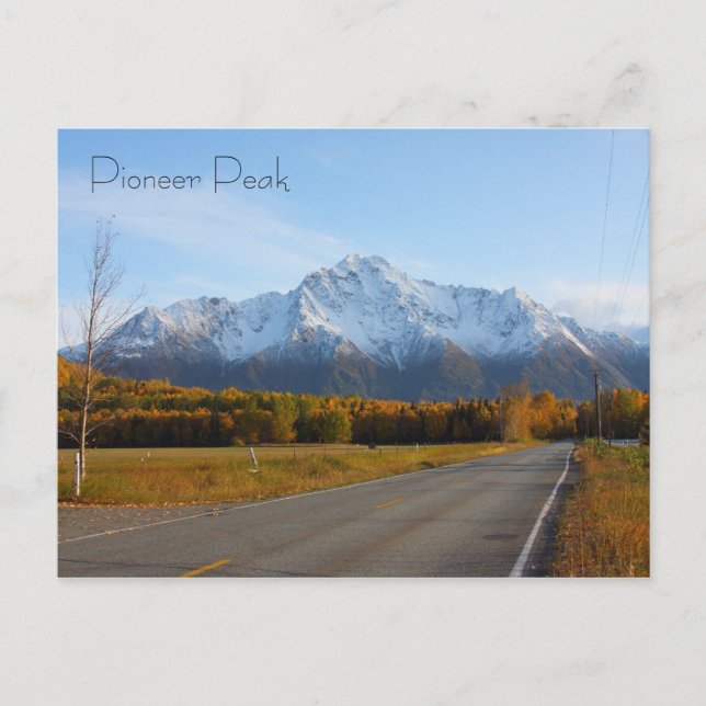 Pioneer Peak Postcard (Front)