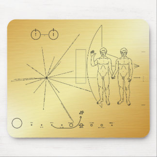 Pioneer Plaque  Adam & Adam Mouse Pad
