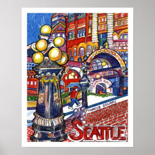 Pioneer Square Poster
