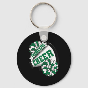Pioneers Cheer Back To School Cheerleading Spirit Key Ring