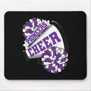 Pioneers Cheer Back To School Cheerleading Spirit Mouse Pad