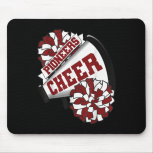 Pioneers Cheer Back To School Cheerleading Spirit Mouse Pad