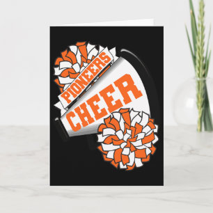 Pioneers Cheer Ck To School Cheerleading Spirit O Card