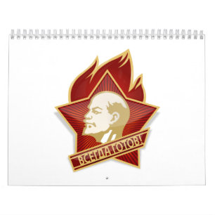 Pioneers Organisation Vladimir Lenin Socialist Calendar