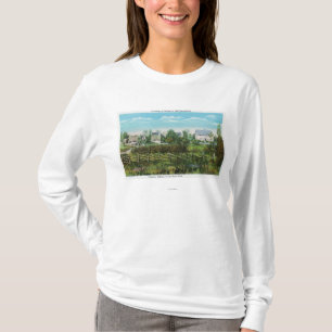 Pioneers' Village Scene in Forest River Park # T-Shirt