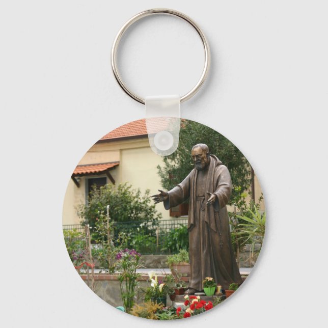 Pioppi, Italy custom key chain (Front)