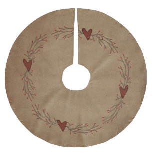 Pip Berry Heart Tree Skirt