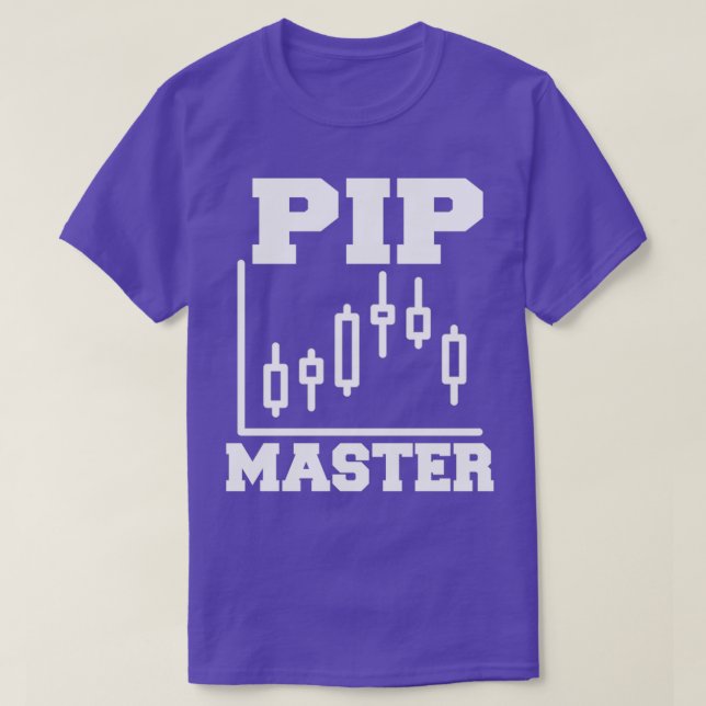 Pip Master Forex Trader T-Shirt (Design Front)