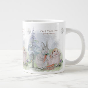 "Pipa & Marlow" Boganhues Print Large Coffee Mug