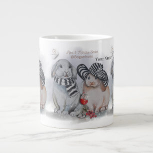 "Pipa & Marlow" Boganhues Print Large Coffee Mug