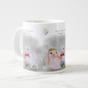 Pipa & Marlow Series Boganhues Print Large Coffee Mug