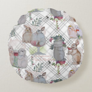 Pipa & Marlow Theme Soft Round Cushion