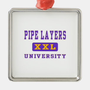 PIPE LAYERS UNIVERSITY METAL TREE DECORATION