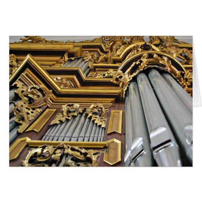 Pipe organ in Fulda cathedral (Front Horizontal)