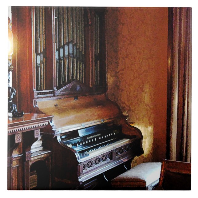Pipe Organ in Living Room Ceramic Tile (Front)