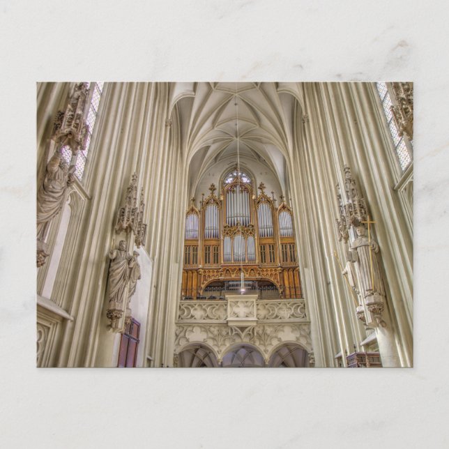 Pipe Organ Maria Am Gestade Postcard (Front)