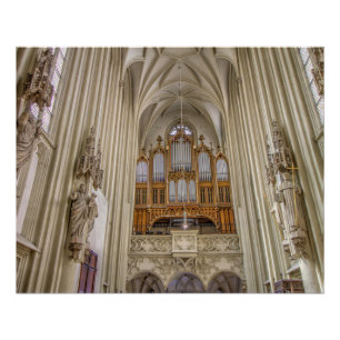 Pipe Organ Maria Am Gestade Poster