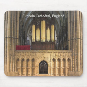 Pipe organ mousepad lincoln cathedral
