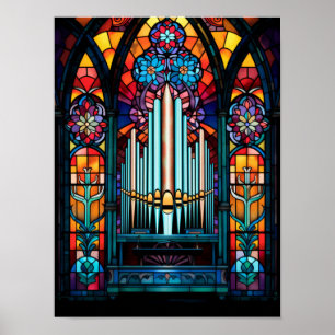 Pipe Organ Poster