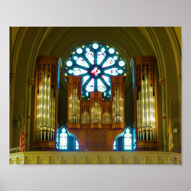 Pipe Organ Poster (Front)