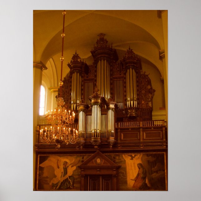 Pipe Organ poster print (Front)