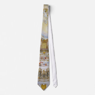 Pipe organ tie, Wieskirche, Bavaria, Germany Tie