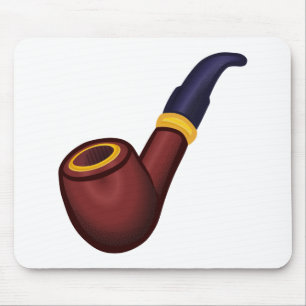 Pipe, smoking, tobacco mouse pad