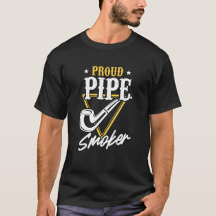 Pipe Smoking Weed Cigar Smoke Tobacco Smoker T-Shirt