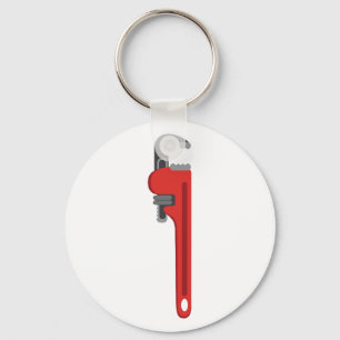 Pipe Wrench Key Ring