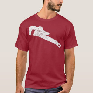 Pipe Wrench Pipe Fitter Plumber Plumbing T-Shirt