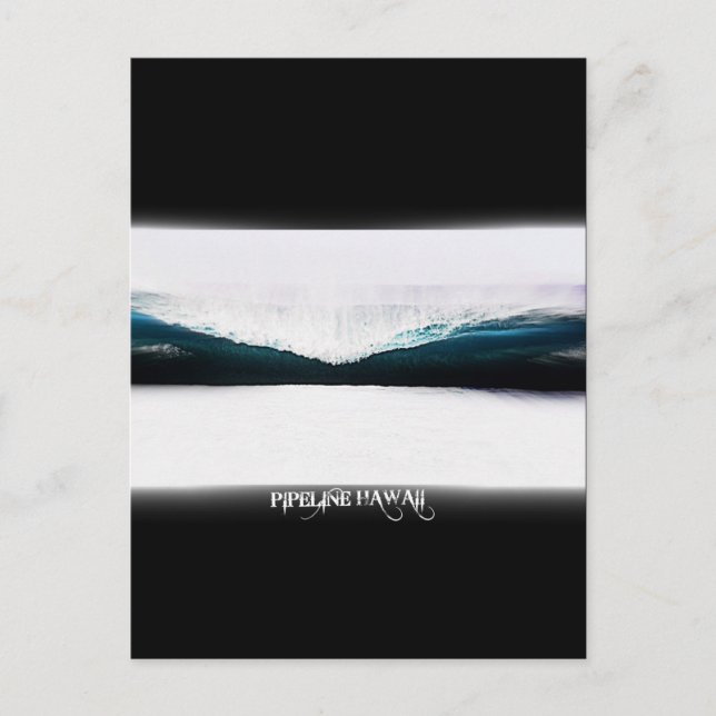 Pipeline Hawaii Postcard (Front)