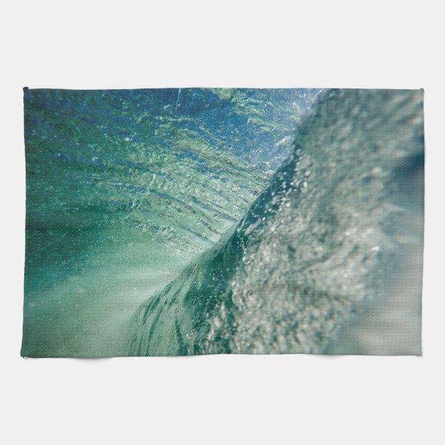 Pipeline Wave Tea Towel (Horizontal)