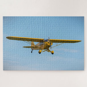 Piper Cub – Classic Light Aircraft with Propeller Jigsaw Puzzle