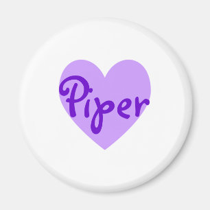 Piper in Purple Magnet